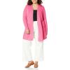 imageAnne Klein Womens Monterey CardiganPink Carnation