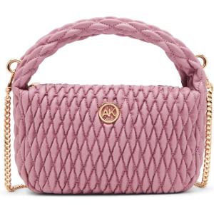 imageAnne Klein Rounded Mini Ruched CrossbodyCosmetic Pink
