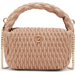 imageAnne Klein Rounded Mini Ruched CrossbodyMink