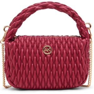 imageAnne Klein Rounded Mini Ruched CrossbodyPassion Pink