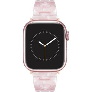 imageAnne Klein Womens Acetate Fashion Band for Apple Watch Secure Adjustable Apple Watch Band Replacement Fits Most WristsPink
