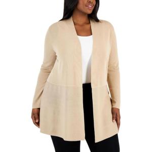 imageAnne Klein Womens Monterey CardiganLatte