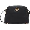 imageAnne Klein Dome Crossbody with Detachable Card CaseBlack