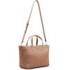 imageAnne Klein Large Ruched Top Handle Tote BagTimeless Taupe
