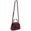 imageAnne Klein Medium Ruched Flap CrossbodyCherry Lacquer