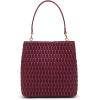 imageAnne Klein Ruched Bucket Bag with Convertible StrapCherry Lacquer