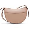 imageAnne Klein Sculpted Buckle Half Moon CrossbodyTimeless Taupe