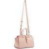 imageAnne Klein Sculpted Buckle Satchel with Convertible StrapRosewater