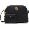 imageAnne Klein Dome Crossbody with Detachable Card CaseBlack