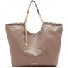 imageAnne Klein Medium Stitched Quilted Tote with Chain StrapMink