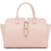imageAnne Klein Sculpted Buckle Satchel with Convertible StrapRosewater