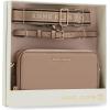 imageAnne Klein Womens Ak 3 Piece Gift Set with Double Zip Camera CrossbodyTruffle