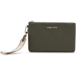 imageAnne Klein Ak 3 Piece Pouch Gift Set with Web DetailingDark Olive