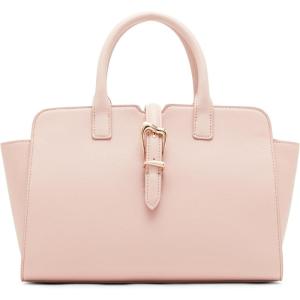 imageAnne Klein Sculpted Buckle Satchel with Convertible StrapRosewater