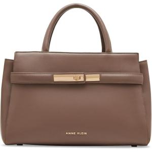 imageAnne Klein Triple Satchel with Detachable StrapMink