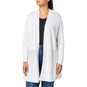 imageAnne Klein Womens Monterey CardiganBright White