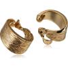 imageAnne Klein Clip Hoop EarringsGold