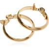 imageAnne Klein Clip Hoop EarringsGold Tone