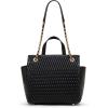 imageAnne Klein Small Ruched Tote with Convertible Strap Black