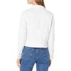imageAnne Klein Womens Anne Denim Bracelet SLV Short JKT WDblSoft White
