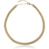imageAnne Klein Classics GoldTone Flat Chain NecklaceGold