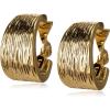 imageAnne Klein Clip Hoop EarringsGold
