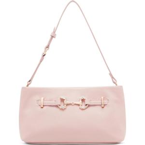 imageAnne Klein East West Crystal Horsebit Shoulder BagRosewater