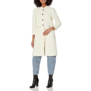 imageAnne Klein Womens Audrey Hepburn TopperMarshmallow