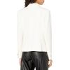 imageAnne Klein Womens Collection Crepe One Btn Notch Collar JaMarshmallow