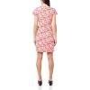 imageAnne Klein Womens Flutter Sleeve Wrap DressPomegranate Multi