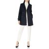 imageAnne Klein Womens Pea CoatNavy