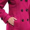 imageAnne Klein Womens Pea CoatOrchid