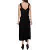 imageAnne Klein Womens Scooped Neck a Line Midi with BeltAnne BlkLmn Zest Mlt