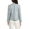 imageAnne Klein Womens Tweed Cropped Kissing FrontCas RoyGrey