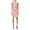 imageAnne Klein Womens Flutter Sleeve Wrap DressPomegranate Multi