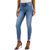 imageAnne Klein Womens High Rise Fly Frt 5pkt Skinny AnkleOahu Wash