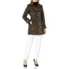 imageAnne Klein Womens Pea CoatLeopard