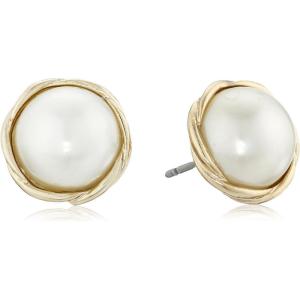 imageAnne Klein Small Twisted Stud EarringsGold