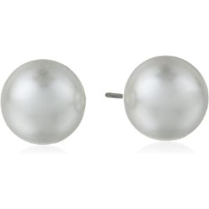 imageAnne Klein Small Twisted Stud EarringsPearl