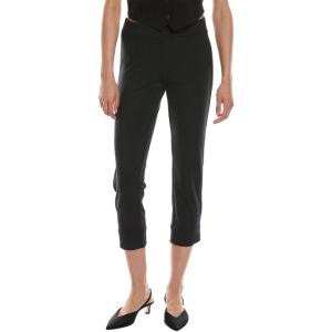 imageAnne Klein Womens Pull on Slim Crop WSide SlitsAsphalt