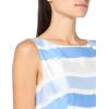 imageAnne Klein Womens Fit ampamp Flare with SashBlue Frost Multi