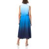 imageAnne Klein Womens Jenna Drawstring Midi DressDkprussian BlueLoden