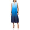 imageAnne Klein Womens Jenna Drawstring Midi DressDkprussian BlueLoden