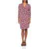 imageAnne Klein Womens Classic WrapBlackCerise