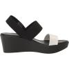 imageAnne Klein Womens Poli Wedge SandalWhiteBlack