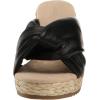 imageAnne Klein Womens Winnie Espadrille Wedge SandalBlack