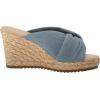 imageAnne Klein Womens Winnie Espadrille Wedge SandalDenim