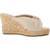 imageAnne Klein Womens Winnie Espadrille Wedge SandalWhite
