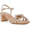 imageAnne Klein Womens Keilly Heeled SandalClear CrystalNude
