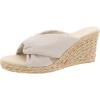 imageAnne Klein Womens Winnie Espadrille Wedge SandalOffwhite